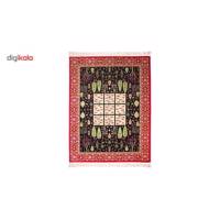 فرش ماشینی ماندگار طرح سروین کد FSM30 زمینه قرمز