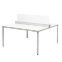 میز کار گروهی فرآذین مدل WSD-1002 سفید Farazin WSD-1002 White Work Station Desk