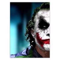 تابلو شاسی ونسونی طرح Joker A meaningful look سایز 50 × 70 Wensoni Joker A meaningful lookChassis Size 50 x 70