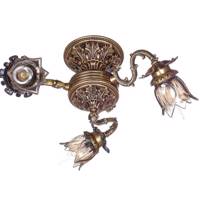 لوستر سقفی چشمه نور 3 شعله کد S3544 - Cheshmeh Noor Three Flames S3544 Ceiling Chandelier