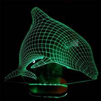 چراغ خواب سه بعدی هفت رنگ کدpb_0022