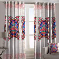 مجموعه دو عددی پرده مینوتو هوم مدل SA-033 ارتفاع 300 سانتی متر minoto home SA-033 Curtain