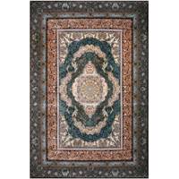 فرش دیبا طرح ورسای فندقی Diba Carpet Versay Brown