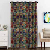 پرده مخمل رنس مدل C3-50075 ارتفاع 290 سانتی متر Rence C3-50075 Curtain 290 cm