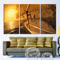 تابلو دیواری 3 تکه آریکان کد TA911 Arikan TA911 Tableau 3 Pcs