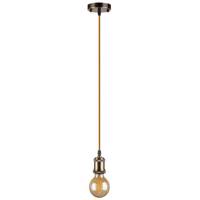 چراغ آویز چشمه نور 1 شعله کد T3334-1H-6 همراه با لامپ ادیسون Cheshmeh Noor T3334-1H-6 Hanging Lamp