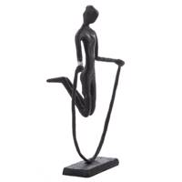 تندیس فلزی مدل Roping Roping Metal Statue