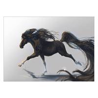 تابلو شاسی ونسونی طرح Running Horse Art سایز 30x40 سانتی متر Wensoni Running Horse Art Chassis 40 x 30