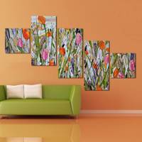 تابلوی دیواری 5 تکه بارمان مدل TA-1205 Barman TA-1205 Tableau 5 Pcs